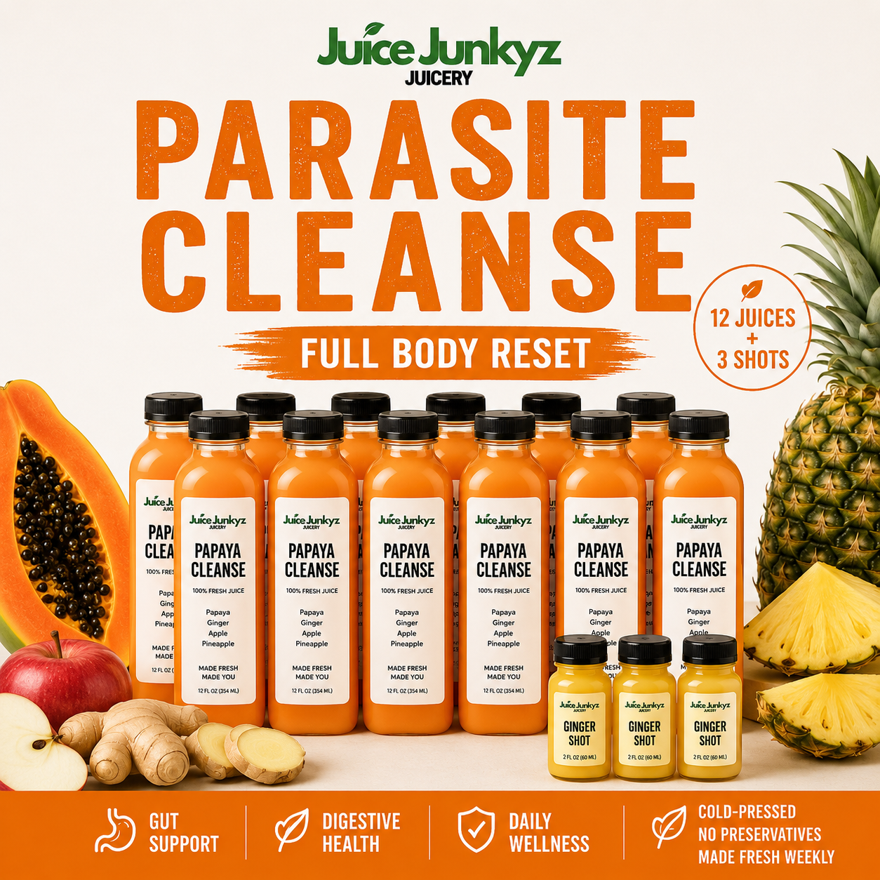 🧡 PARASITE CLEANSE DETOX
